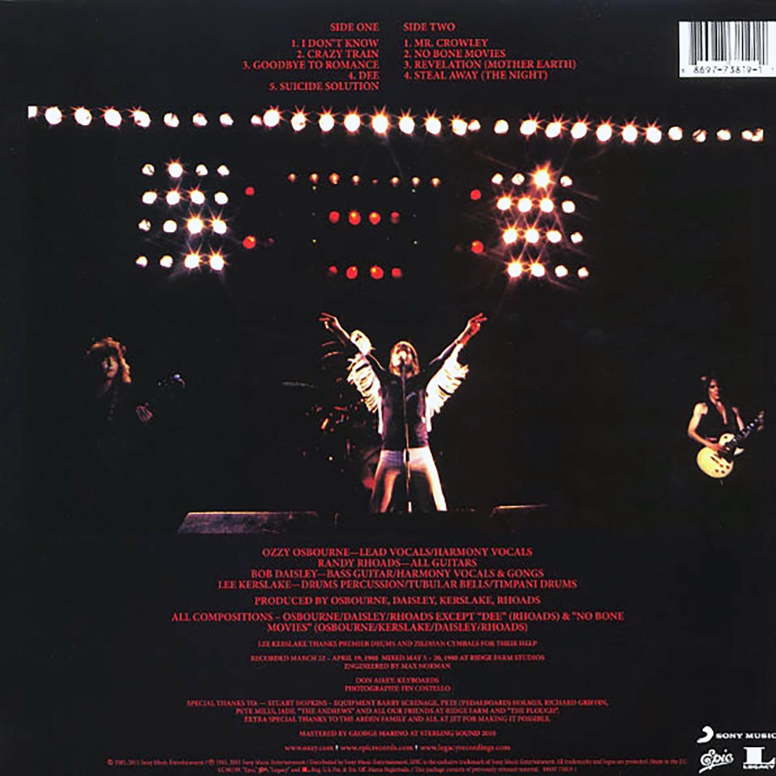 Ozzy Osbourne - Blizzard Of Ozz