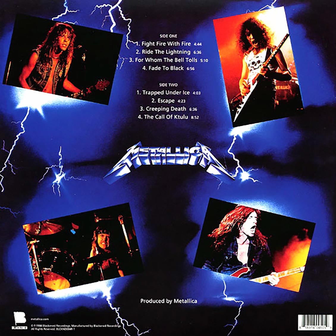 Metallica - Ride The Lightning