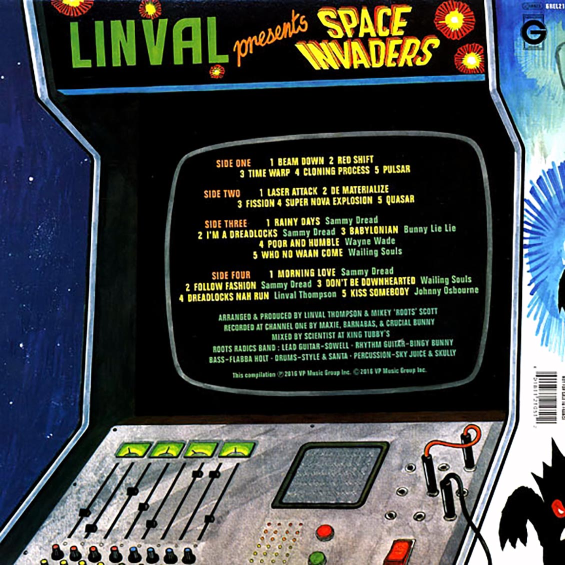 Scientist - Linval Presents Space Invaders + Bonus Vocals Album