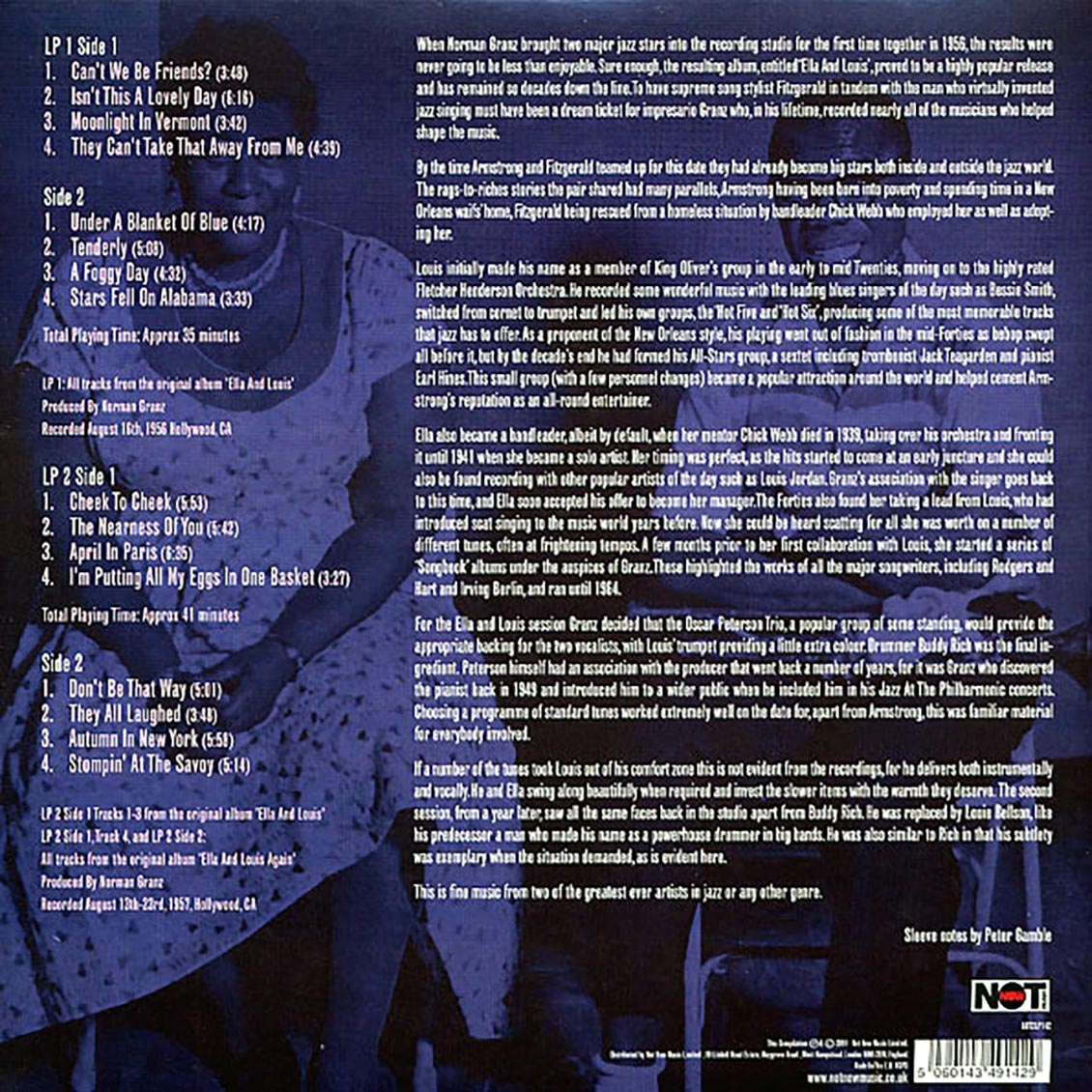 Ella Fitzgerald, Louis Armstrong - Ella & Louis Together