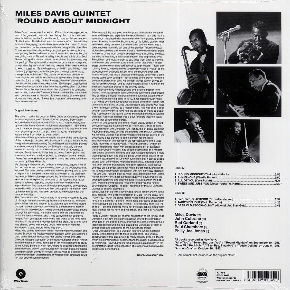 Miles Davis Quintet - Round About Midnight