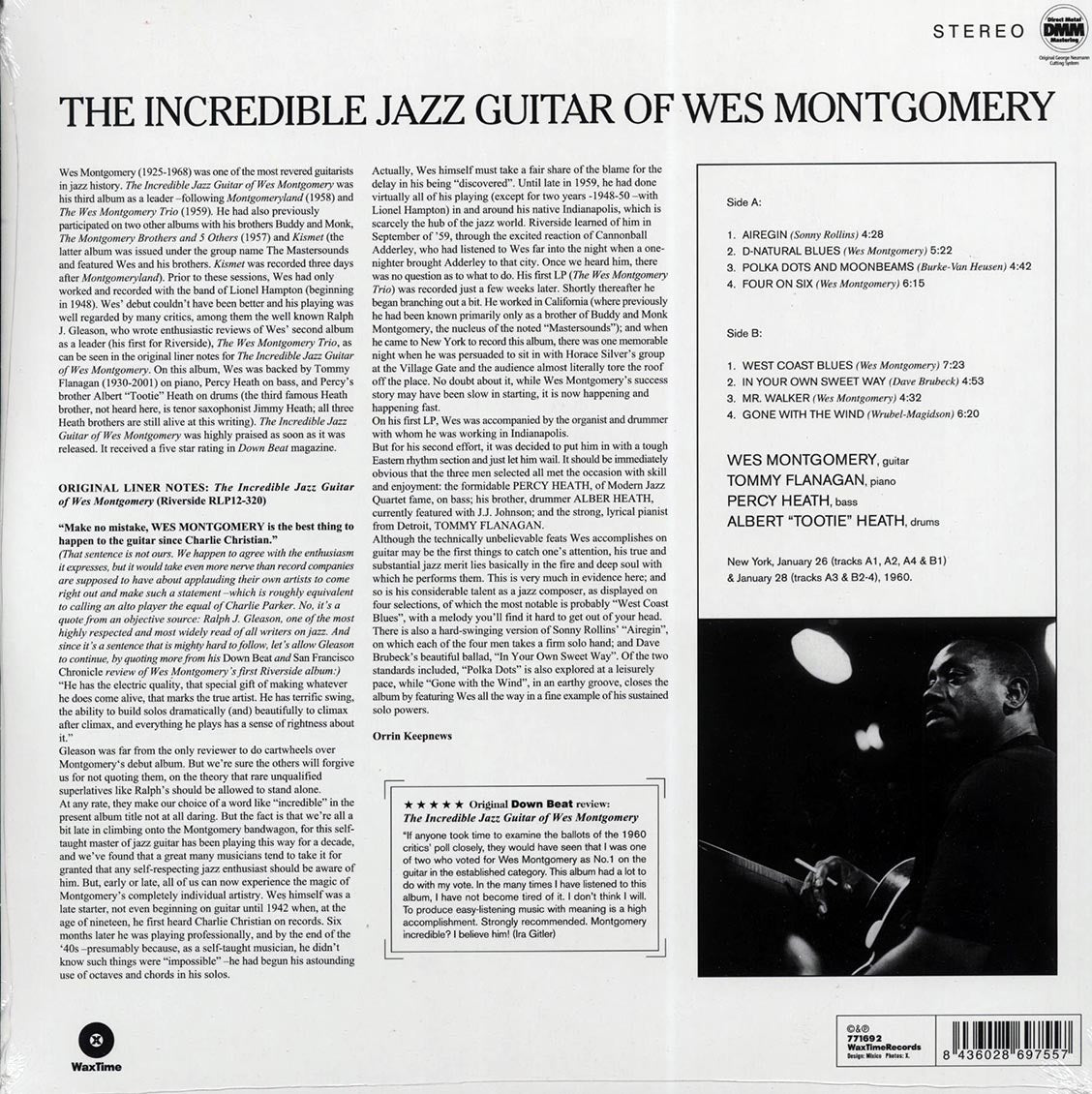 Wes Montgomery - The Incredible Jazz Guitar Of Wes Montgomery