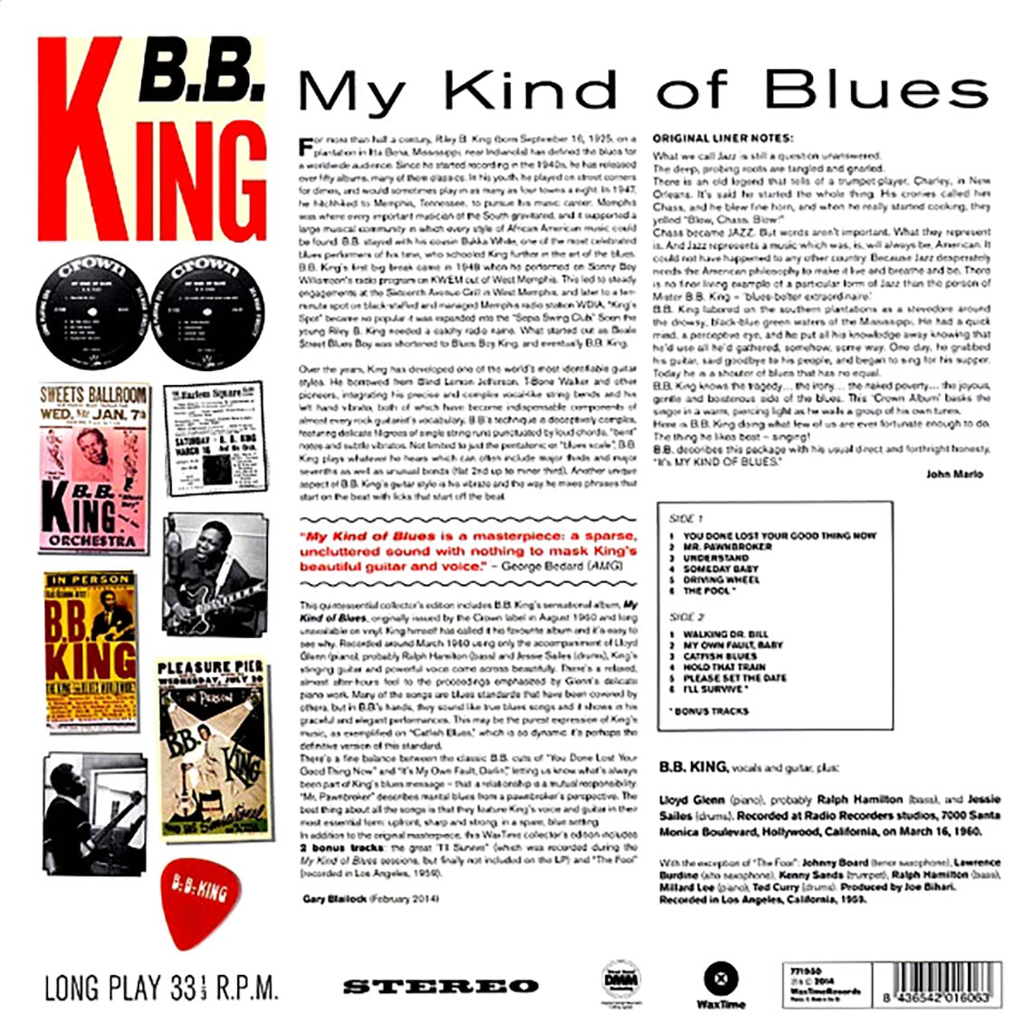 BB King - My Kind Of Blues
