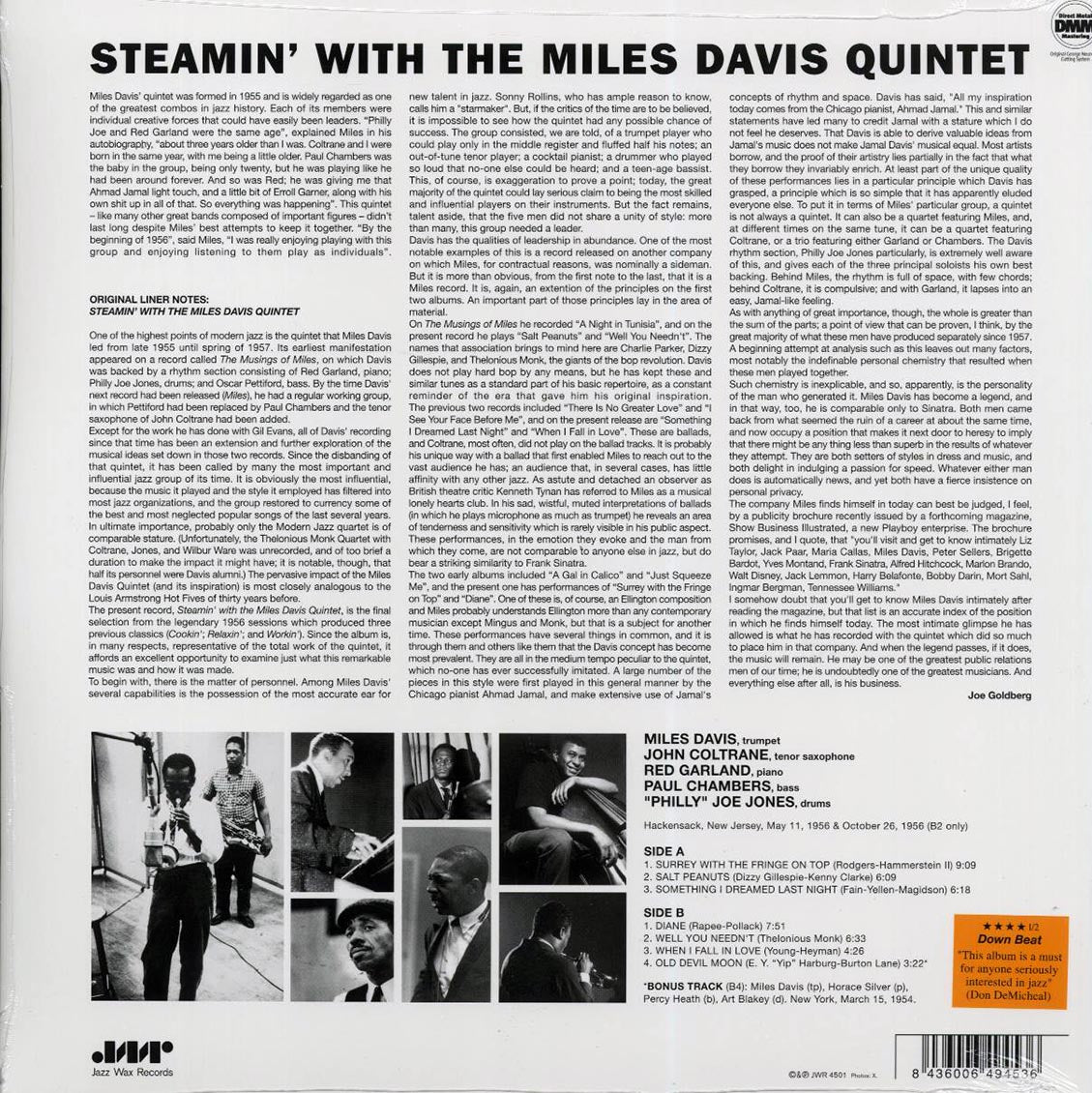 Miles Davis Quintet - Steamin' With Miles Davis Quintet