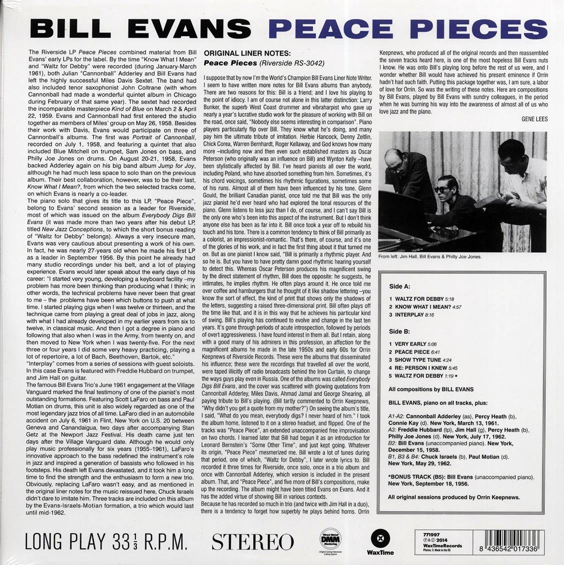 Bill Evans - Peace Pieces