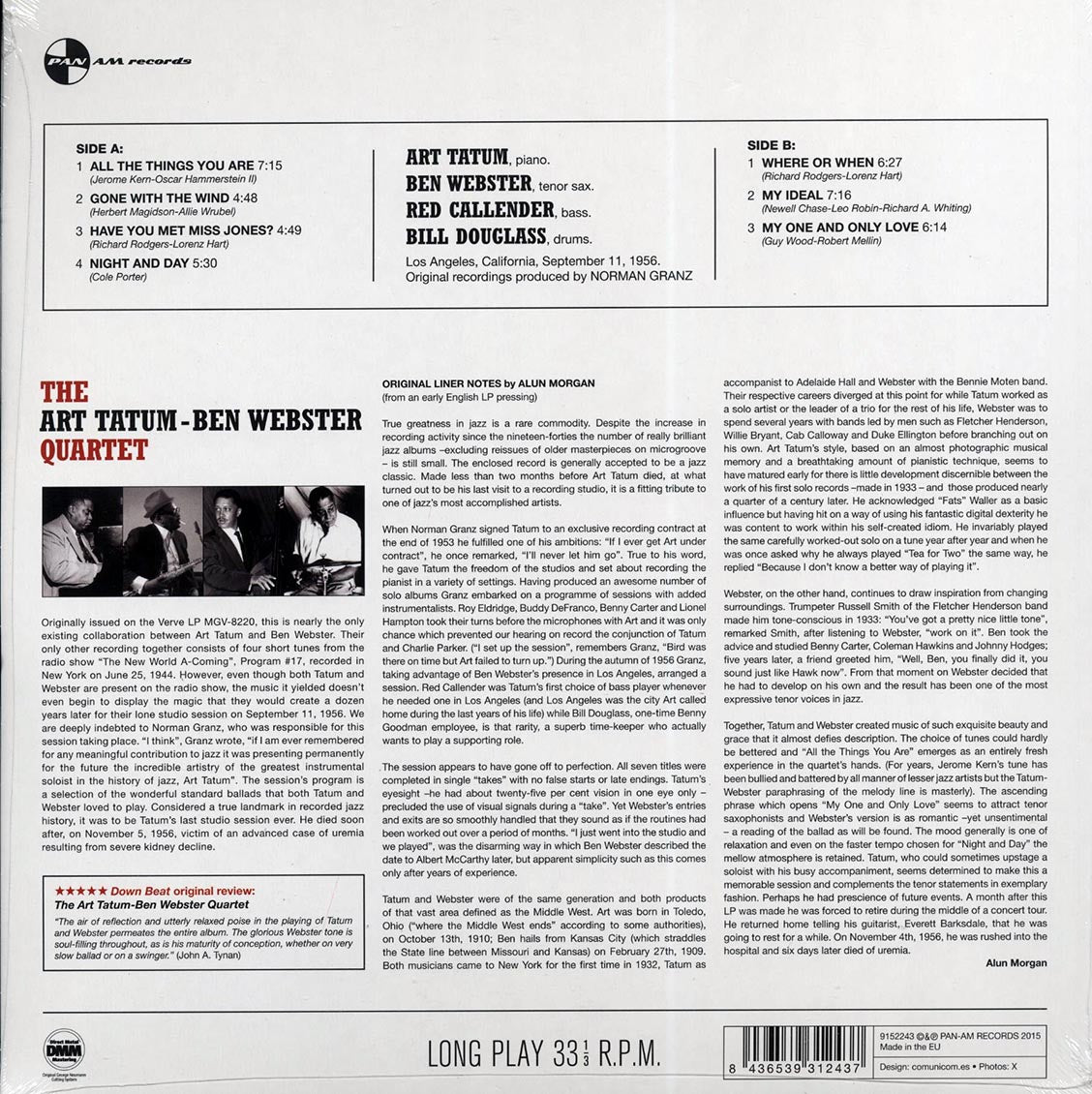 Art Tatum & Ben Webster Quartet - Art Tatum & Ben Webster Quartet