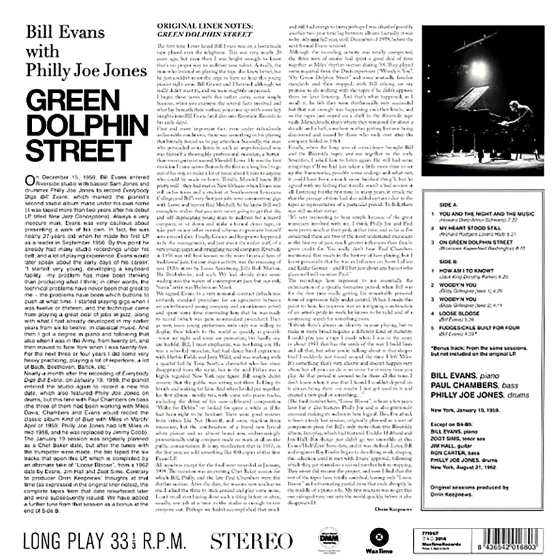Bill Evans, Philly Joe Jones - Green Dolphin Street