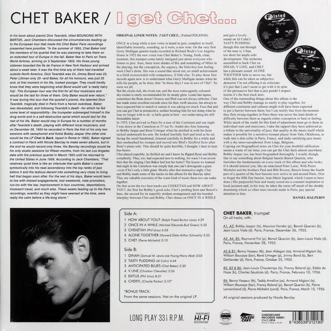 Chet Baker, Bobby Jaspar - I Get Chet