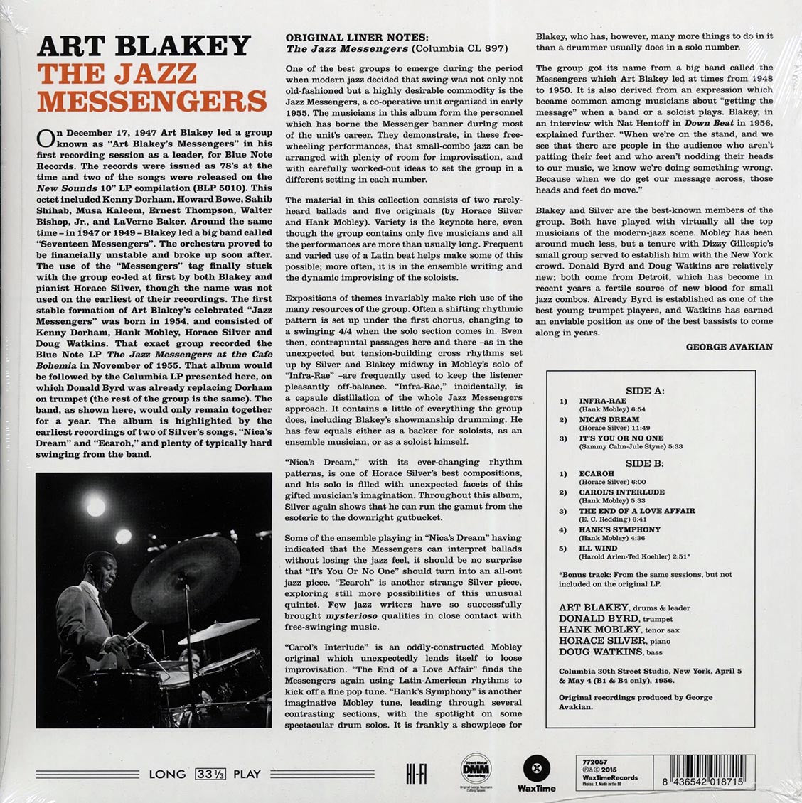 Art Blakey & The Jazz Messengers - The Jazz Messengers