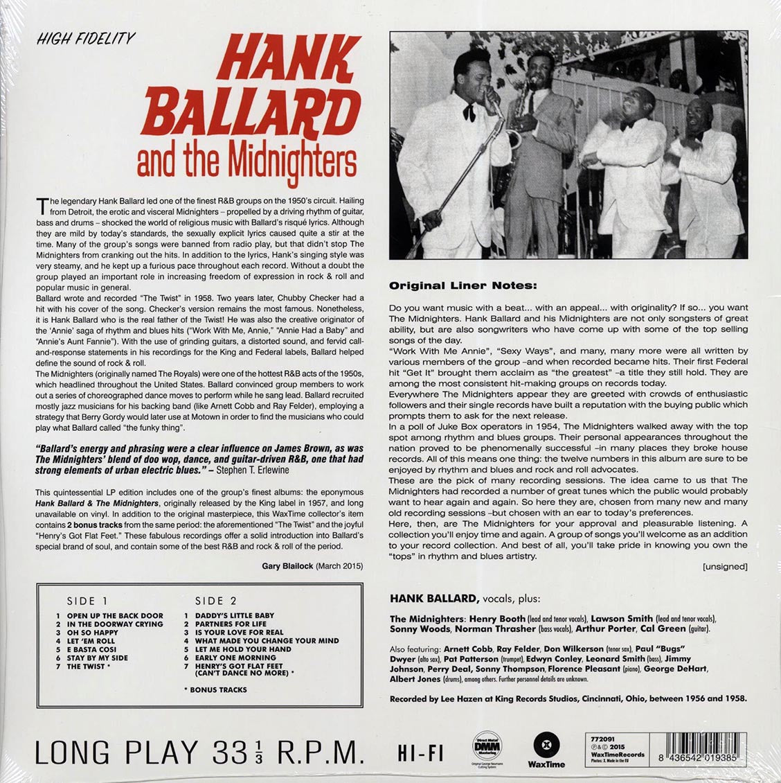 Hank Ballard & The Midnighters - Hank Ballard & The Midnighters & The Midnighters