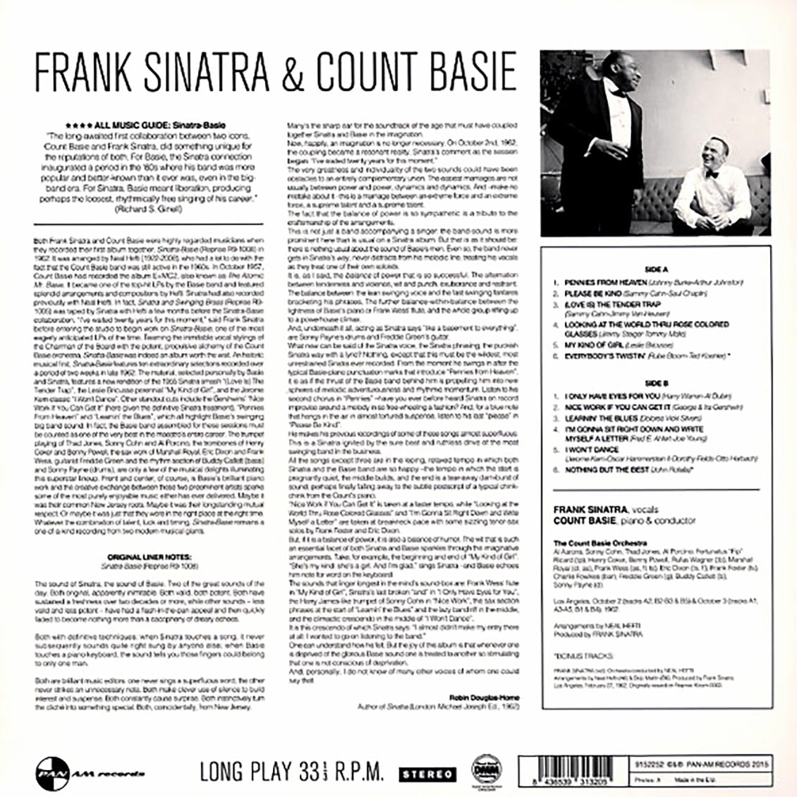 Frank Sinatra & The Count Basie Orchestra - Frank Sinatra & The Count Basie Orchestra