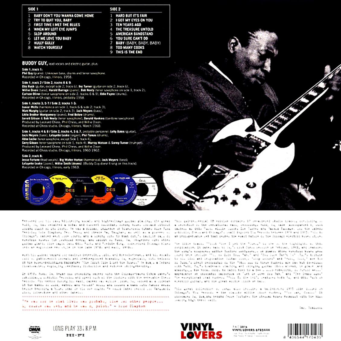 Buddy Guy - First Time I Met The Blues:1958-1963 Recordings