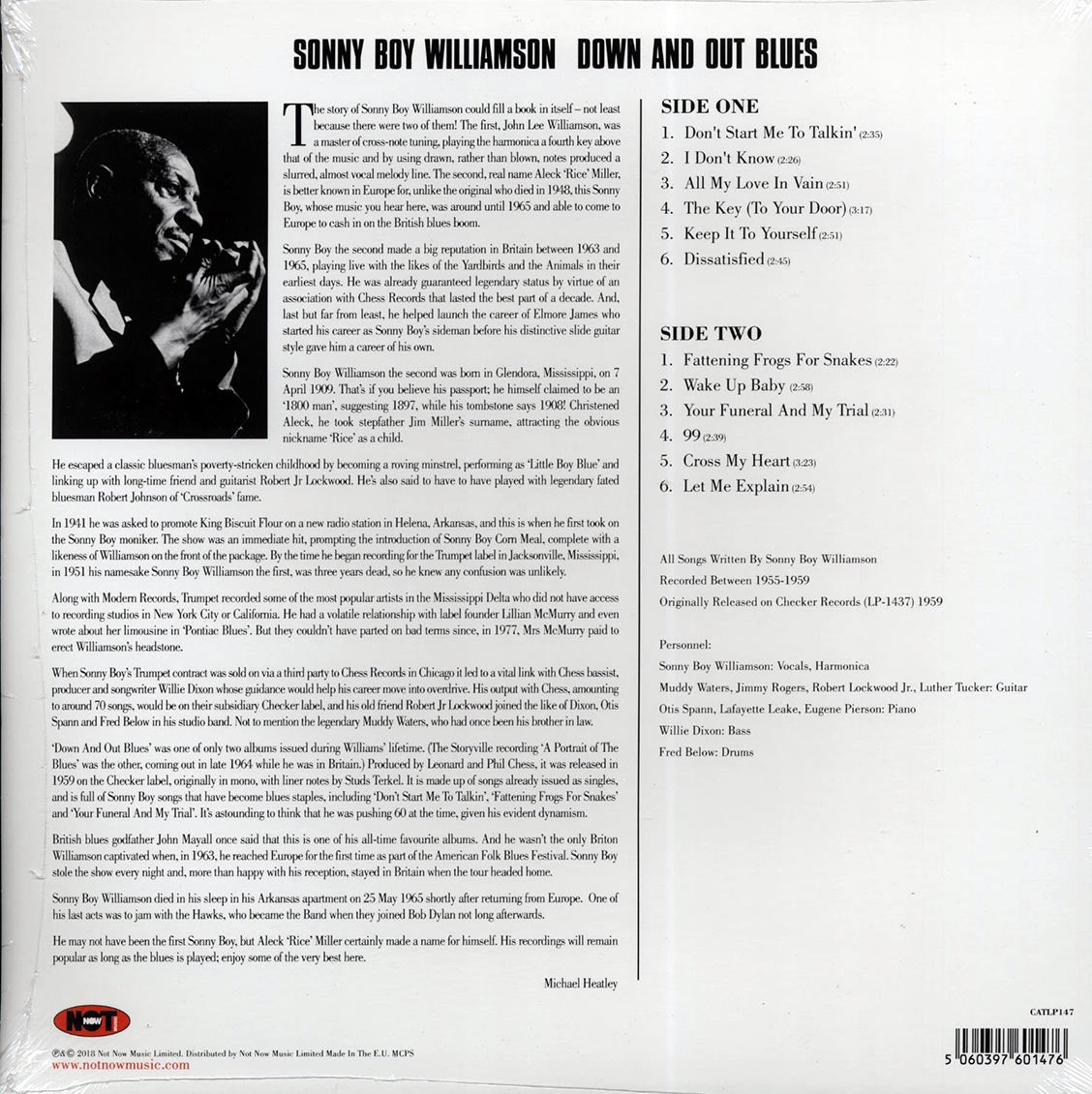 Sonny Boy Williamson - Down And Out Blues
