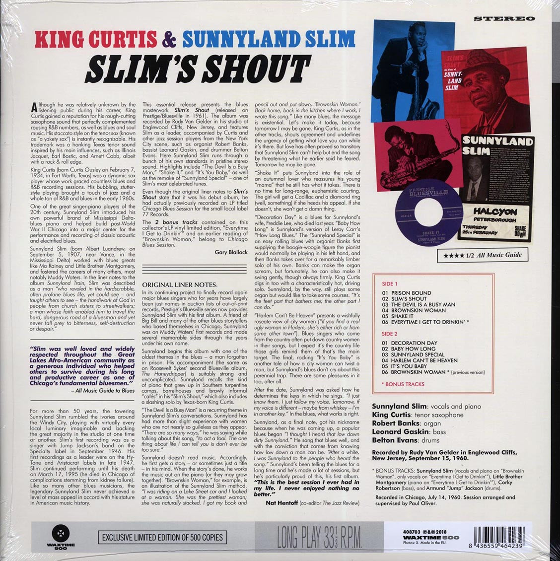 King Curtis, Sunnyland Slim - Slim's Shout