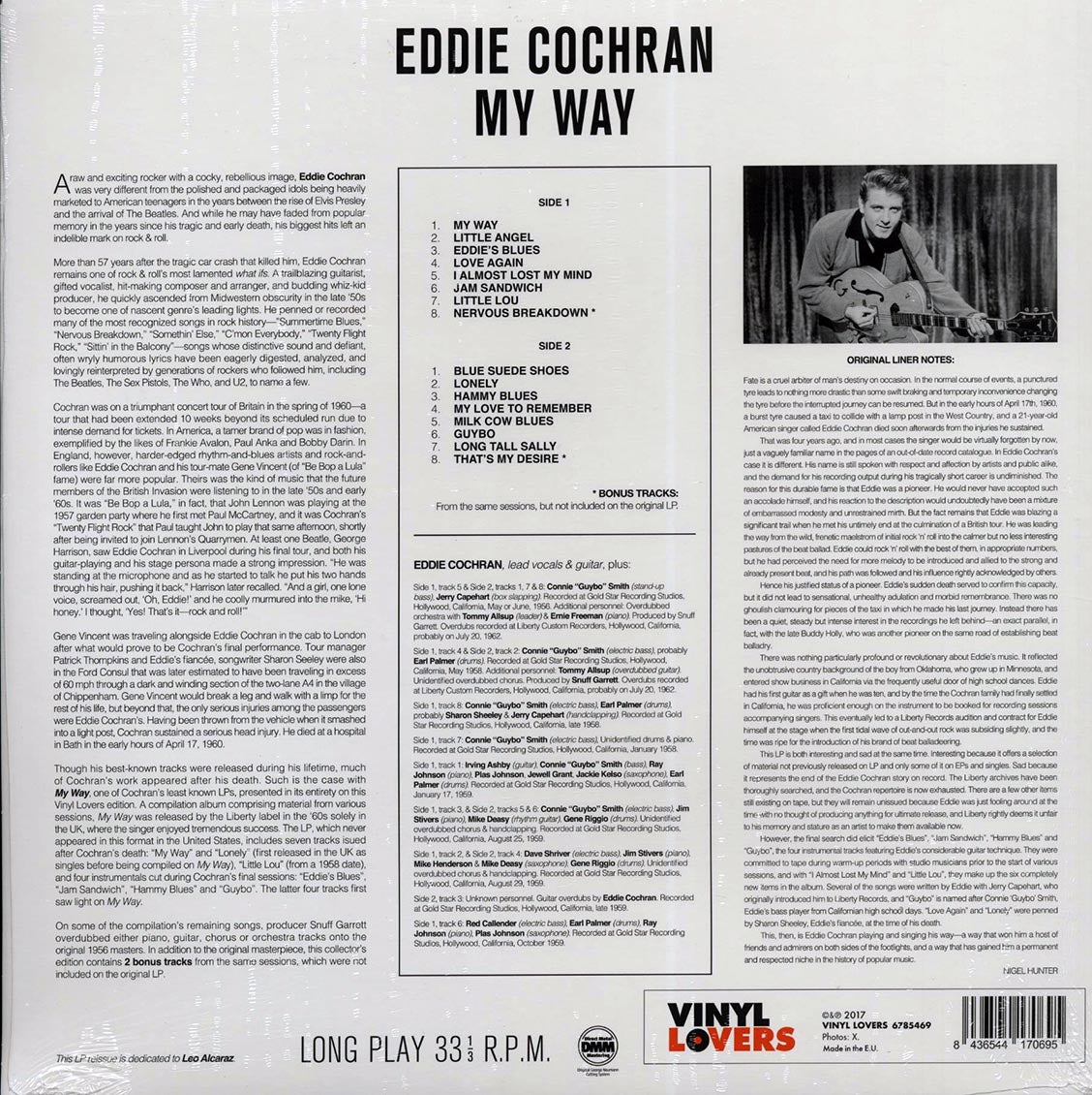 Eddie Cochran - My Way