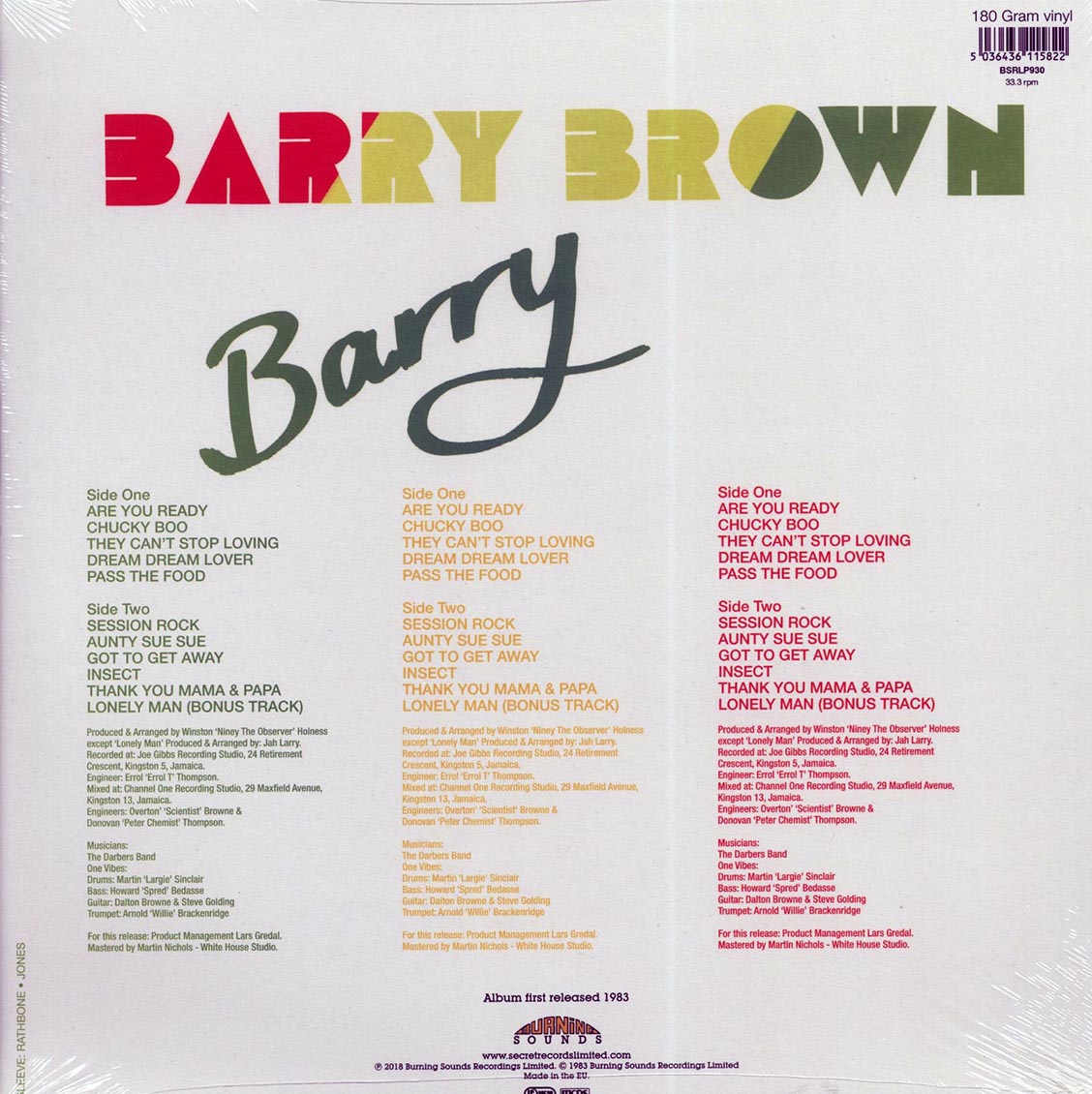 Barry Brown - Barry