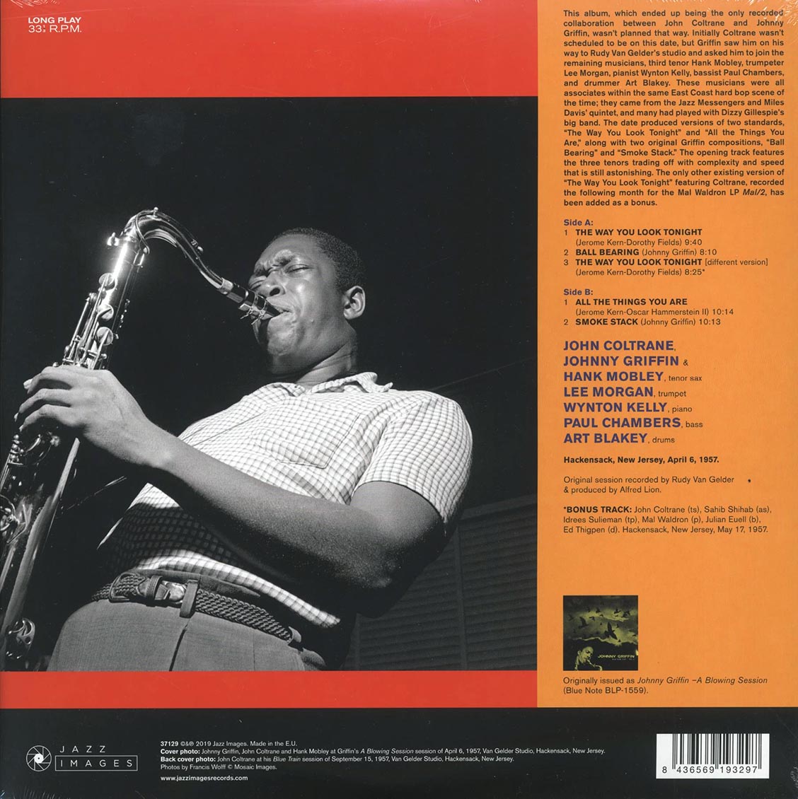 John Coltrane, Johnny Griffin - A Blowing Session