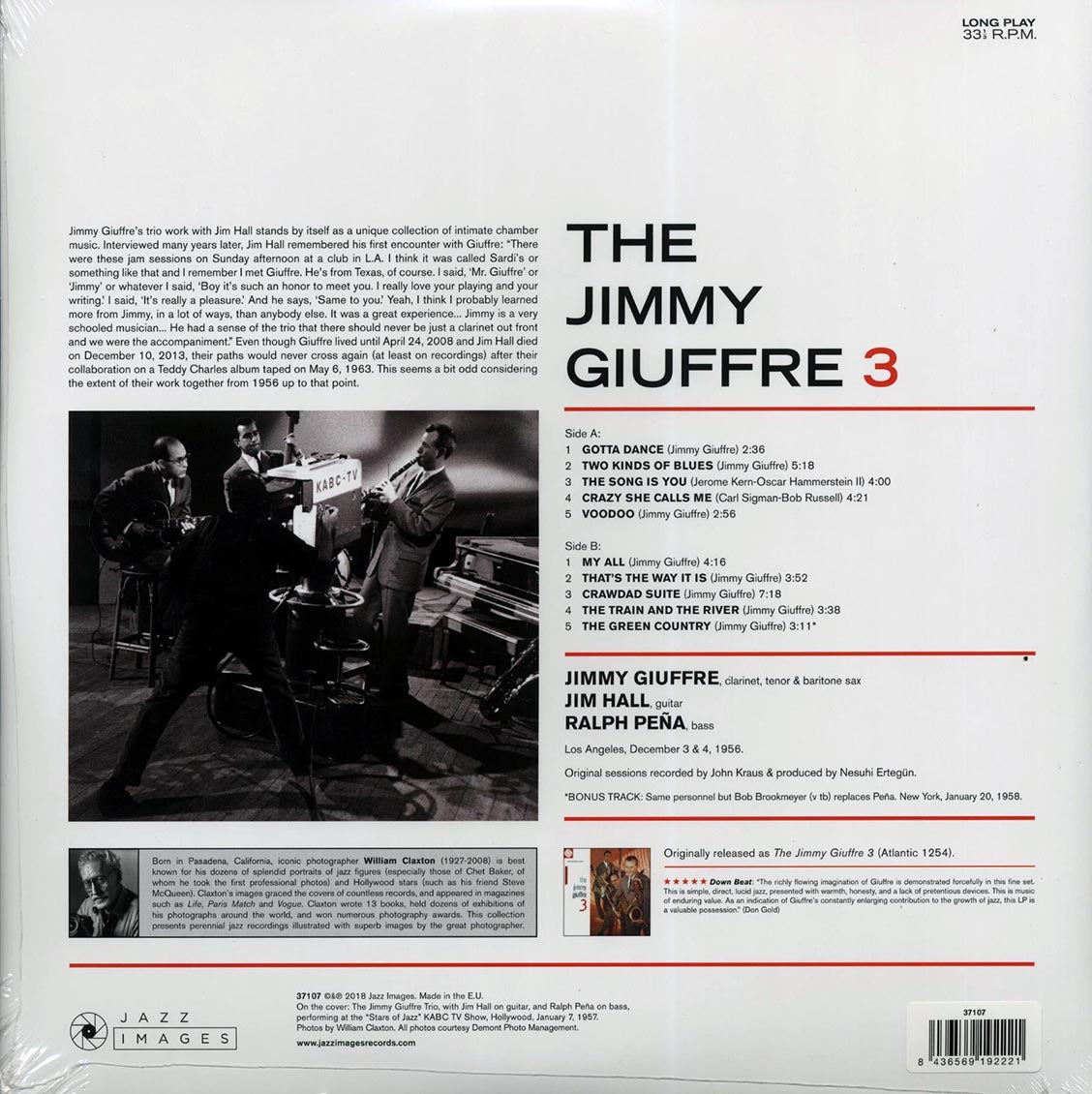 Jimmy Giuffre Trio - The Jimmy Giuffre 3