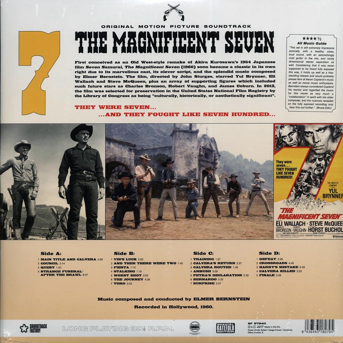 Elmer Bernstein - The Magnificent Seven: Original Motion Picture Soundtrack