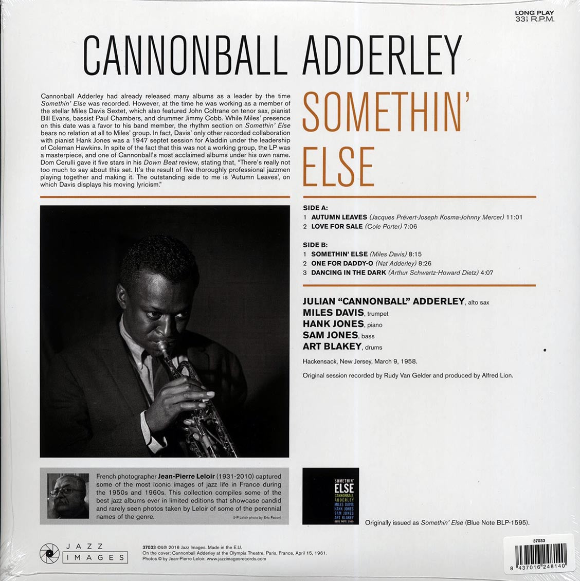 Cannonball Adderley - Somethin' Else