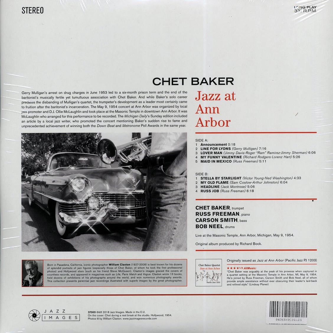 Chet Baker - Jazz At Ann Arbor