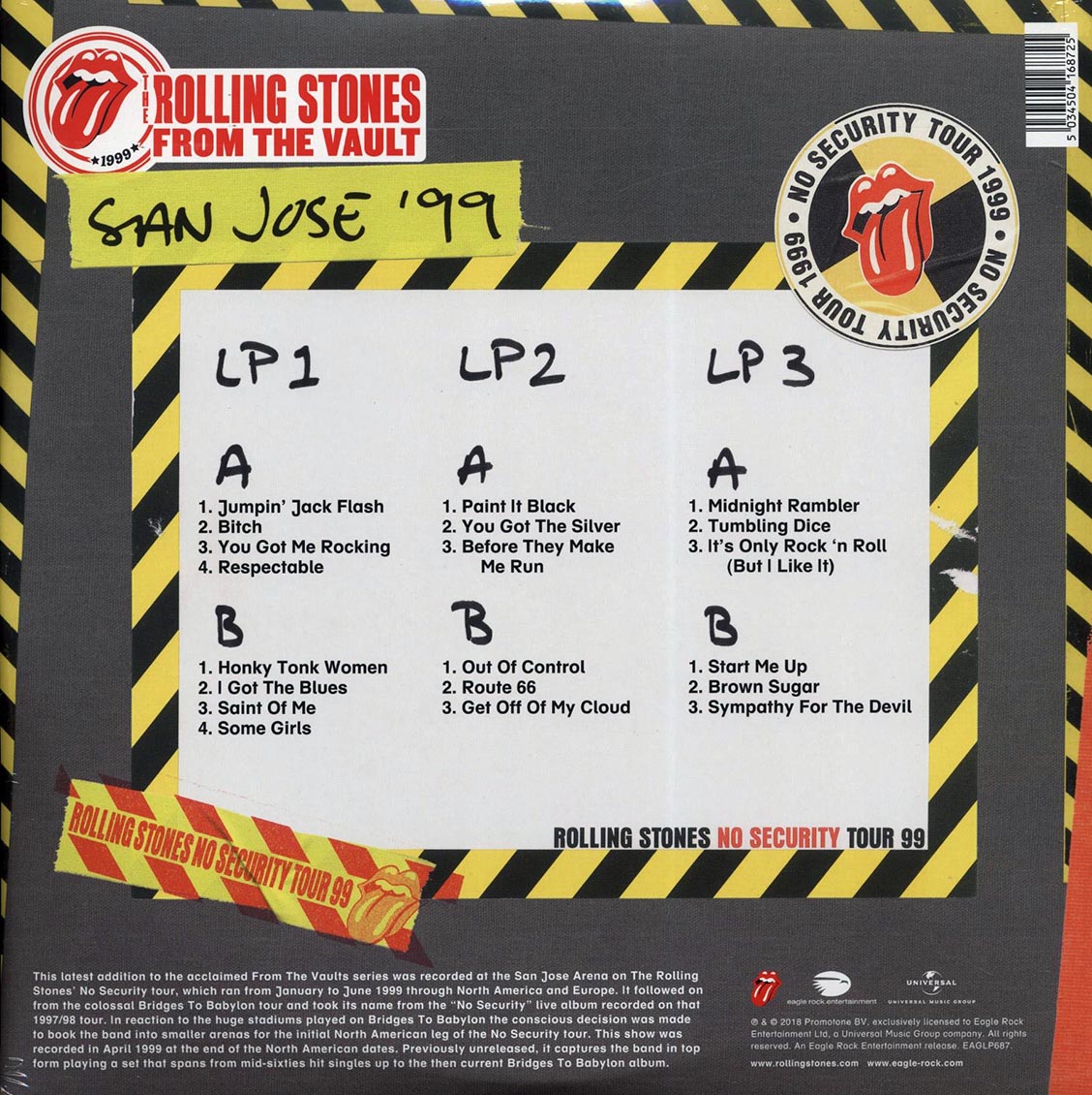 The Rolling Stones - From The Vault: No Security, San Jose '99