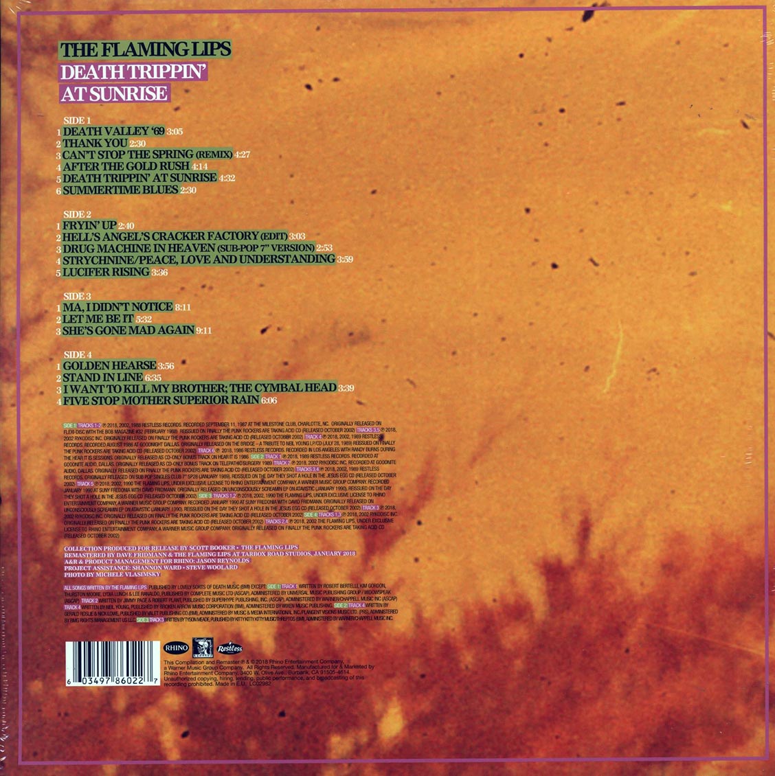 The Flaming Lips - Death Trippin' At Sunrise: Rarities, B-Sides & Flexi-Discs 1986-1990