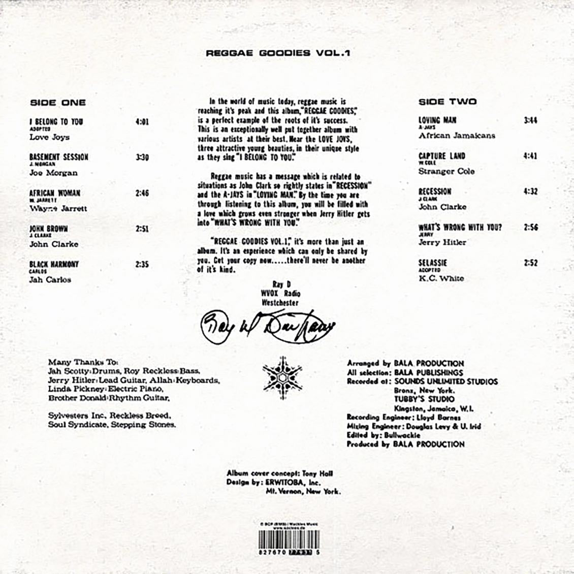 Wackie's - Reggae Goodies Volume 1
