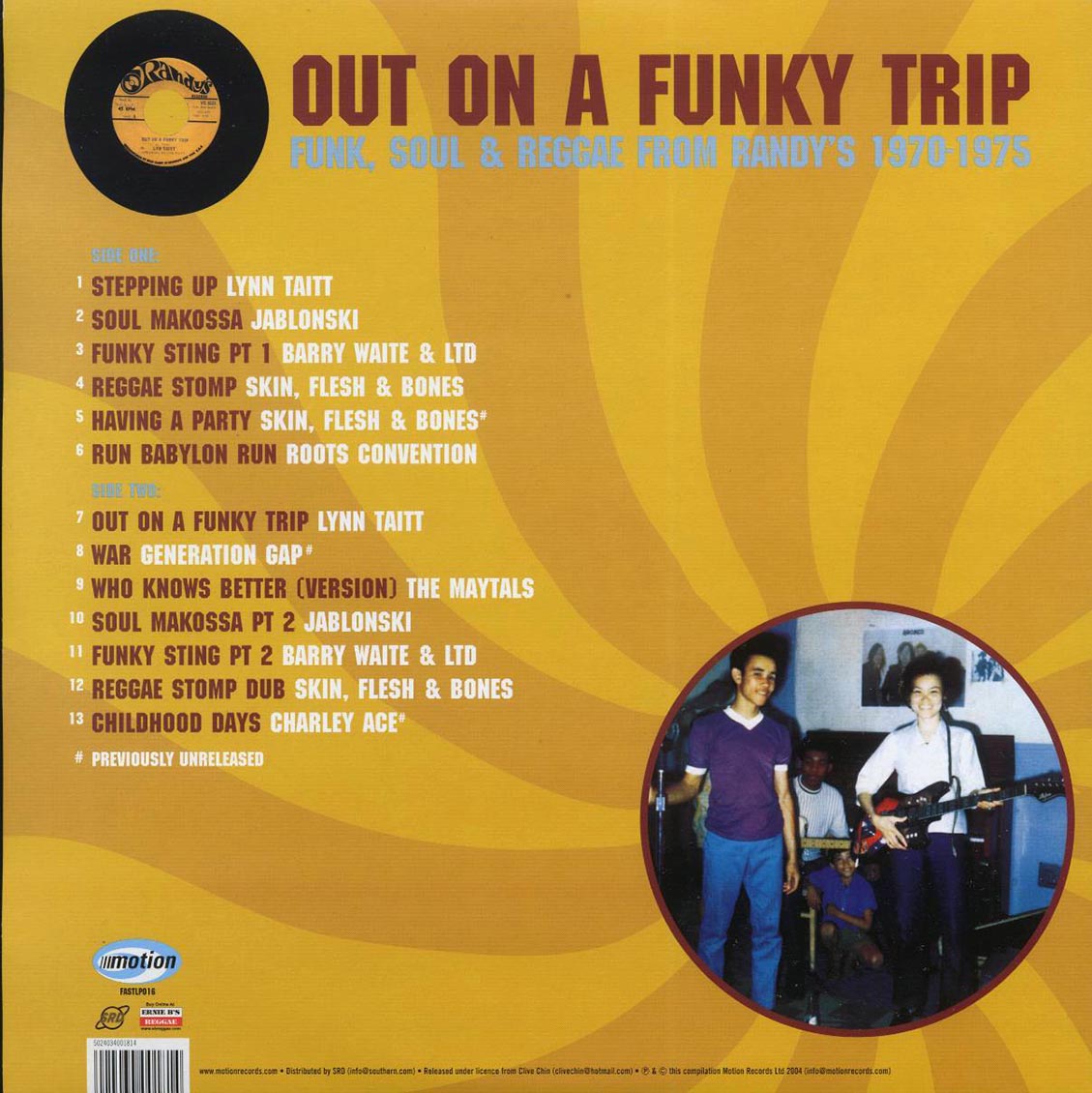 Lynn Taitt, The Maytals, Skin, Flesh & Bones, Charley Ace, Etc. - Out On A Funky Trip: Funk, Soul & Reggae From Randy's