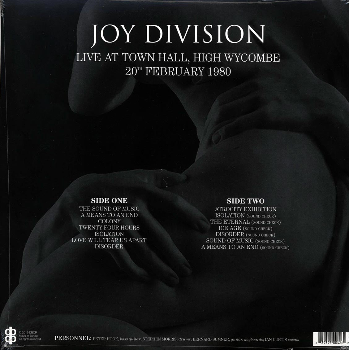 Joy Division - Live At Town Hall, High Wycombe 20th February 1980