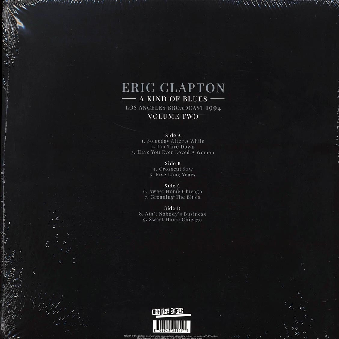 Eric Clapton - A Kind Of Blues Volume 2: Los Angeles Broadcast 1994