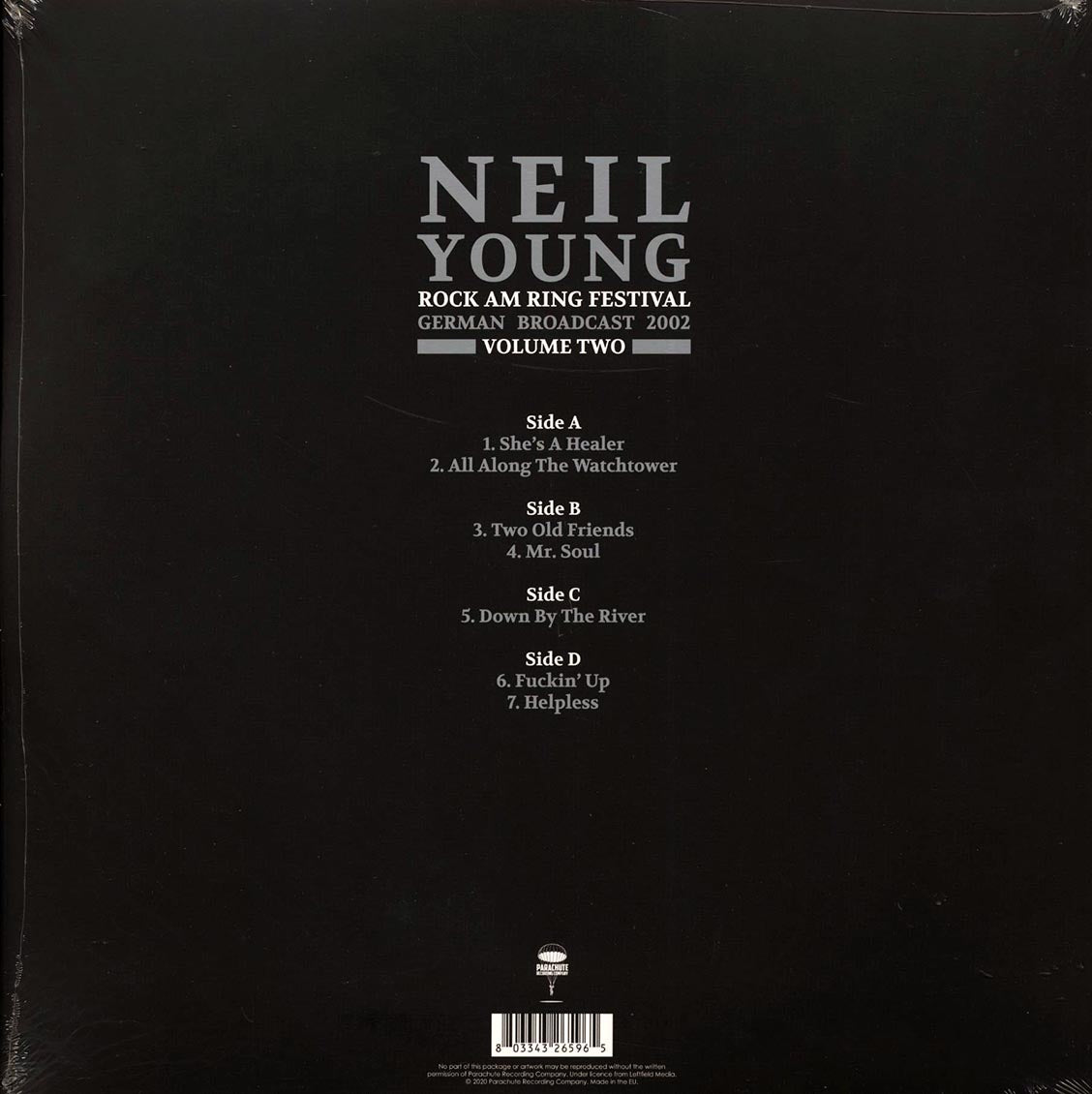 Neil Young - Rock Am Ring Festival Volume 2: German Broadcast 2002