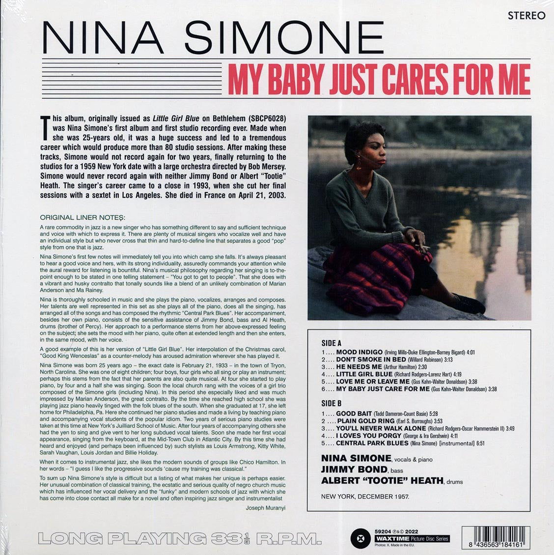Nina Simone - My Baby Just Cares For Me