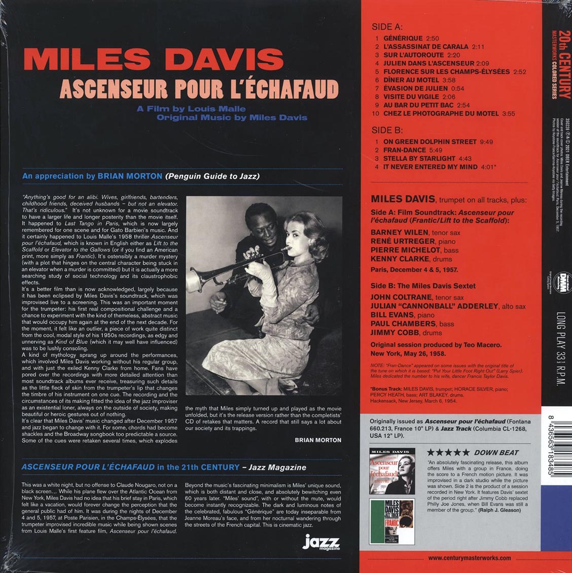 Miles Davis - Ascenseur Pour L'Echafaud: Lift To The Scaffold