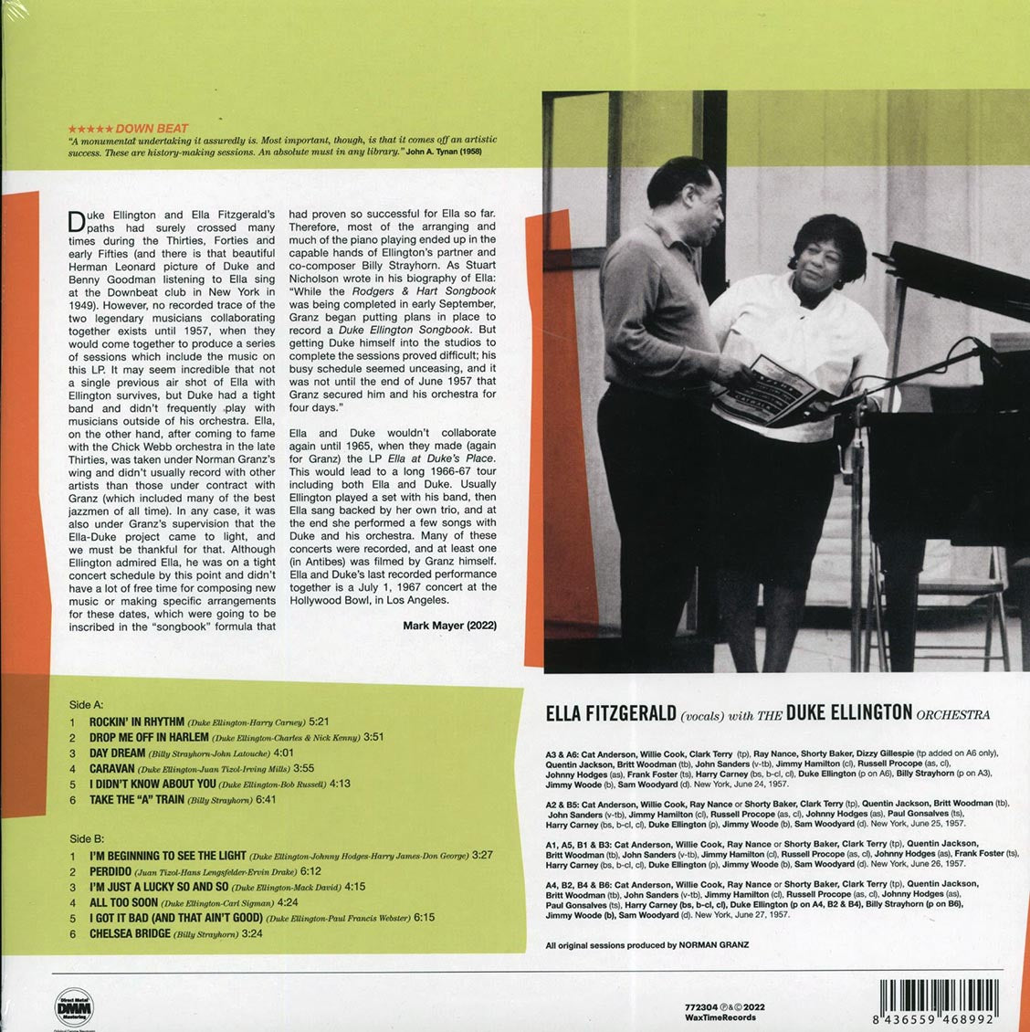 Ella Fitzgerald, Duke Ellington - The Best Of The Big Band Sessions