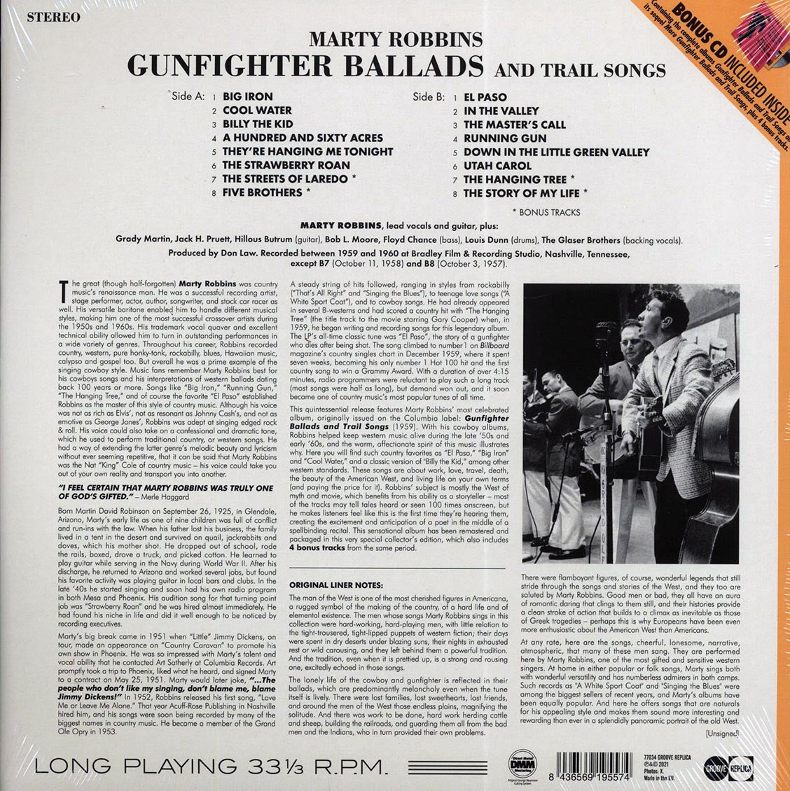 Marty Robbins - Gunfighter Ballads And Trail Songs