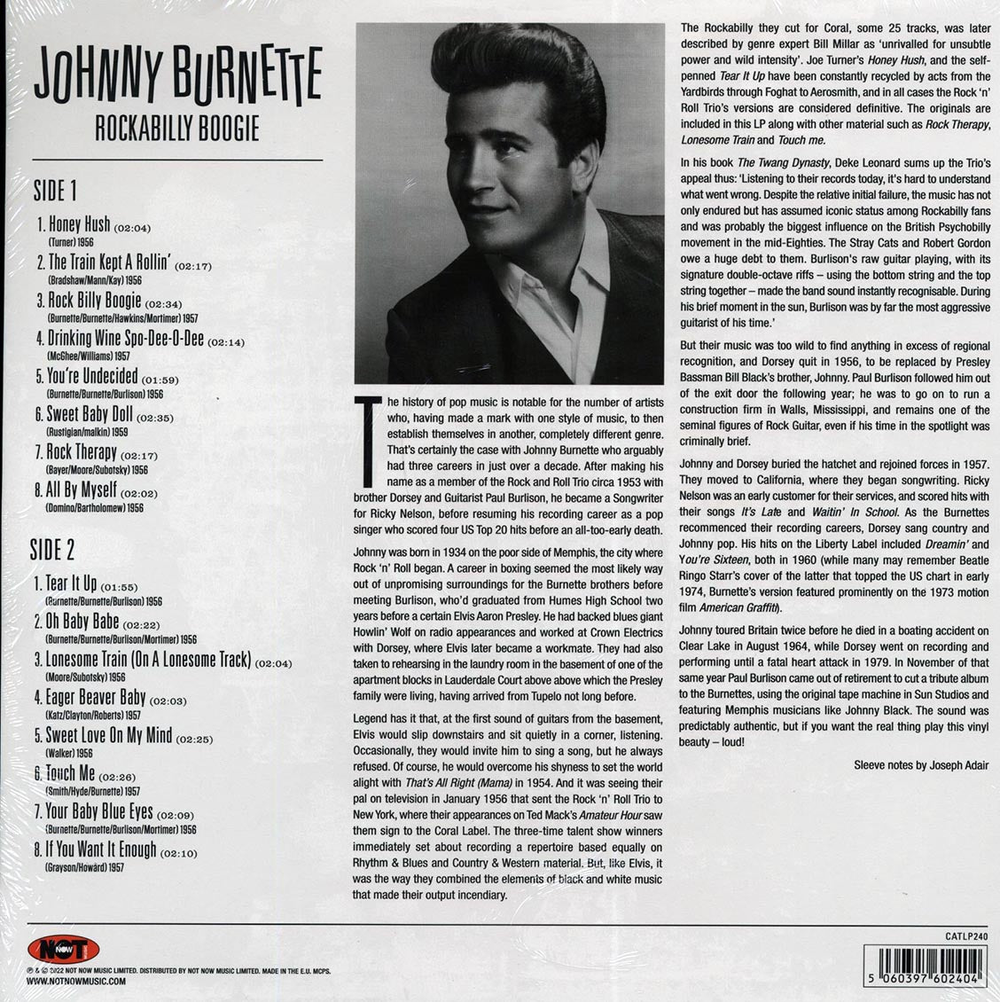 Johnny Burnette - Rockabilly Boogie