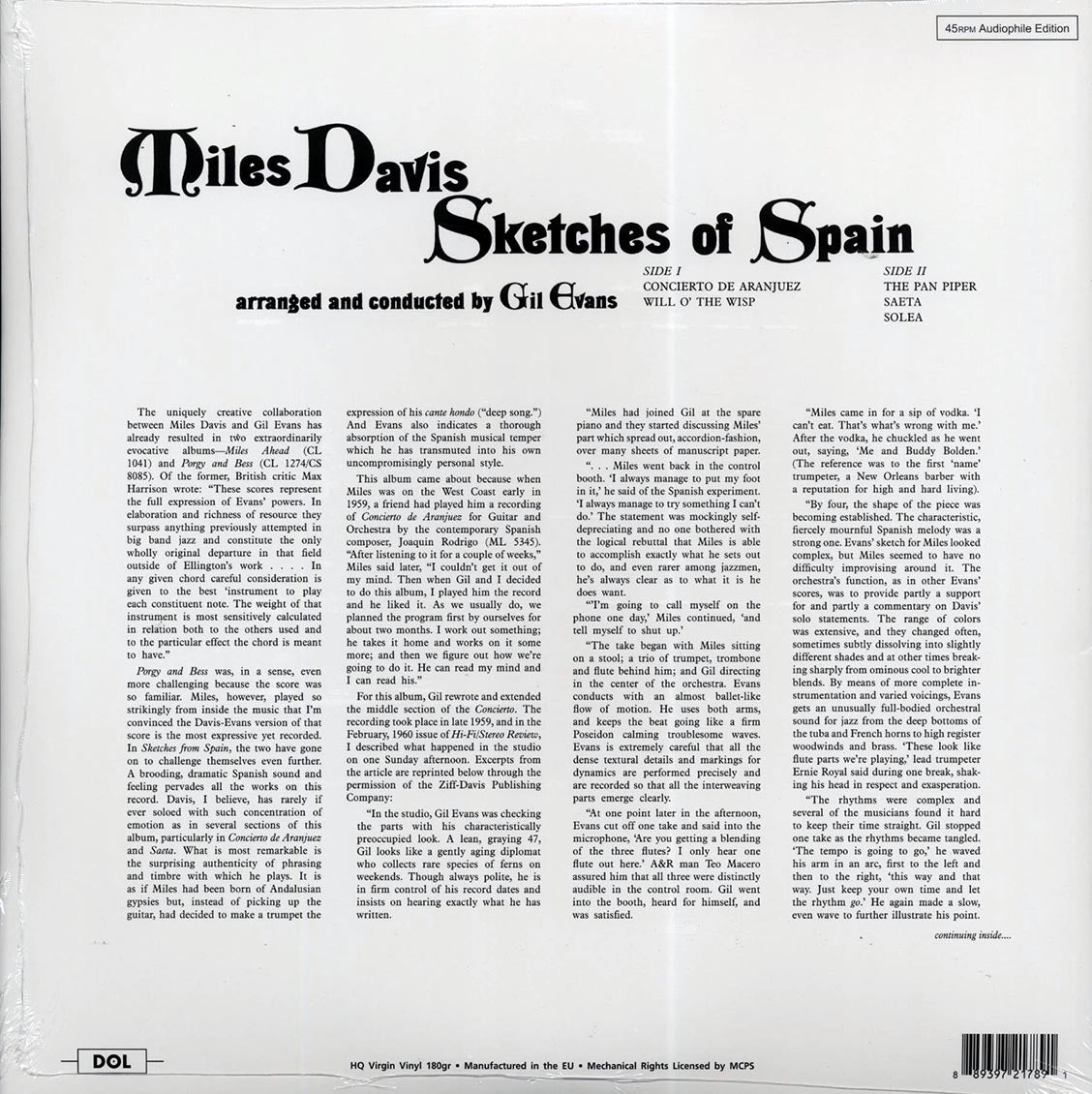 Miles Davis - Sketches Of Spain