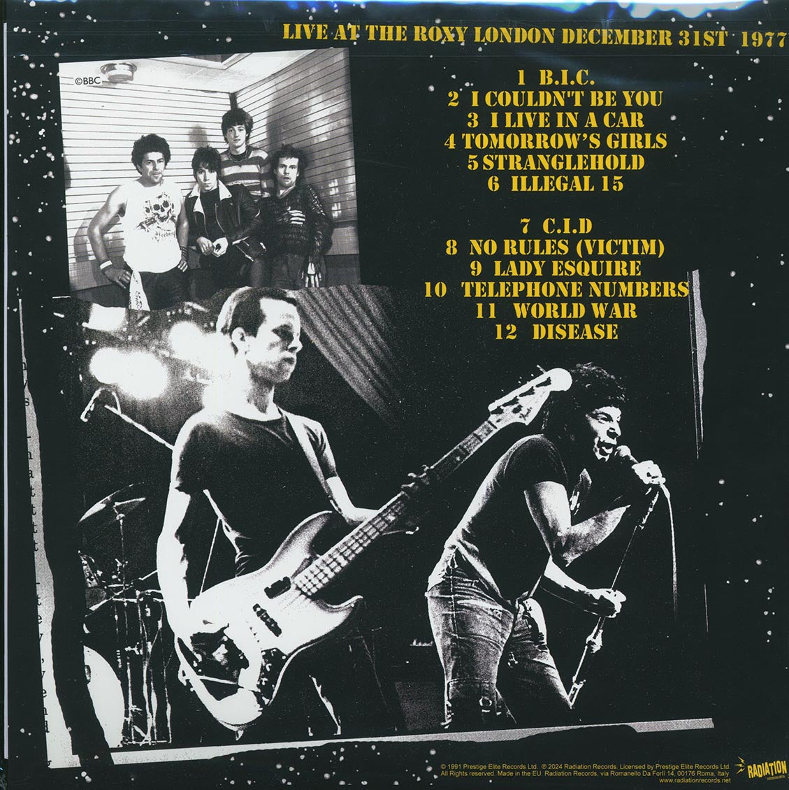 UK Subs - Live At The Roxy 1977