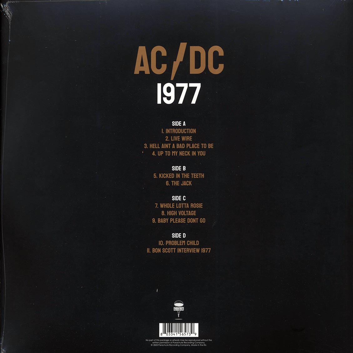 AC/DC - 1977: The Classic West Coast Broadcast, Old Waldorf, San Francisco