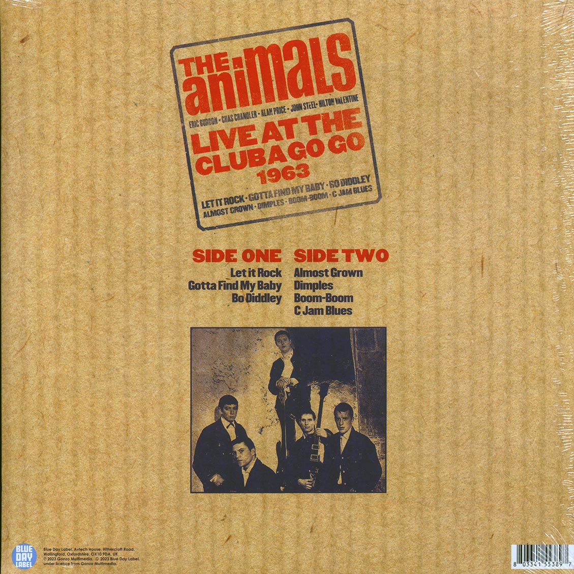 The Animals - Live At The Club A Go Go 1963