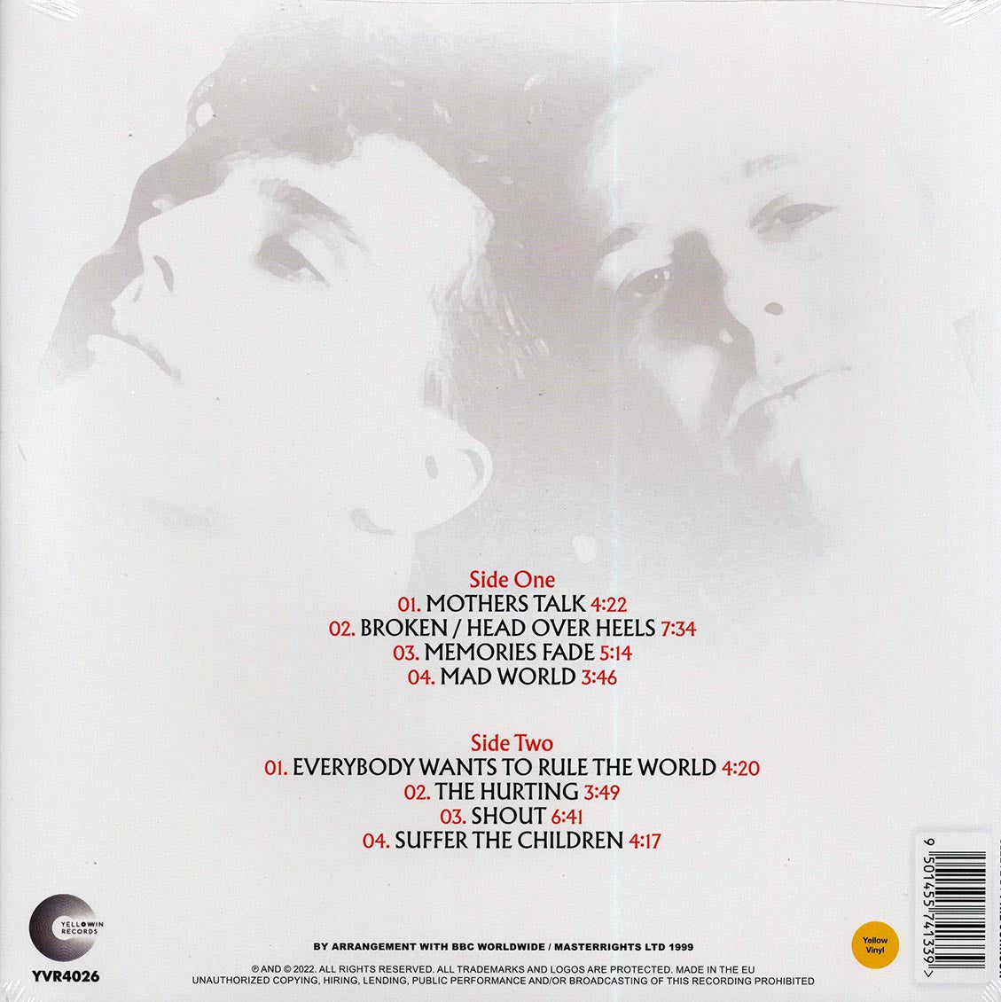Tears For Fears - Familiar Faces: BBC FM In Concert Series, Hammersmith Odeon, London 10th June 1985