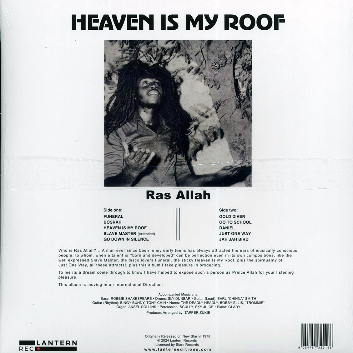 Ras Allah - Heaven Is My Roof