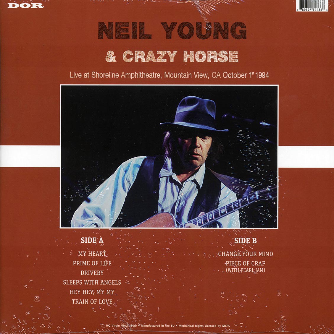 Neil Young & Crazy Horse - Live At Shoreline Amphitheatre, Mountain View, CA October 1st 1994