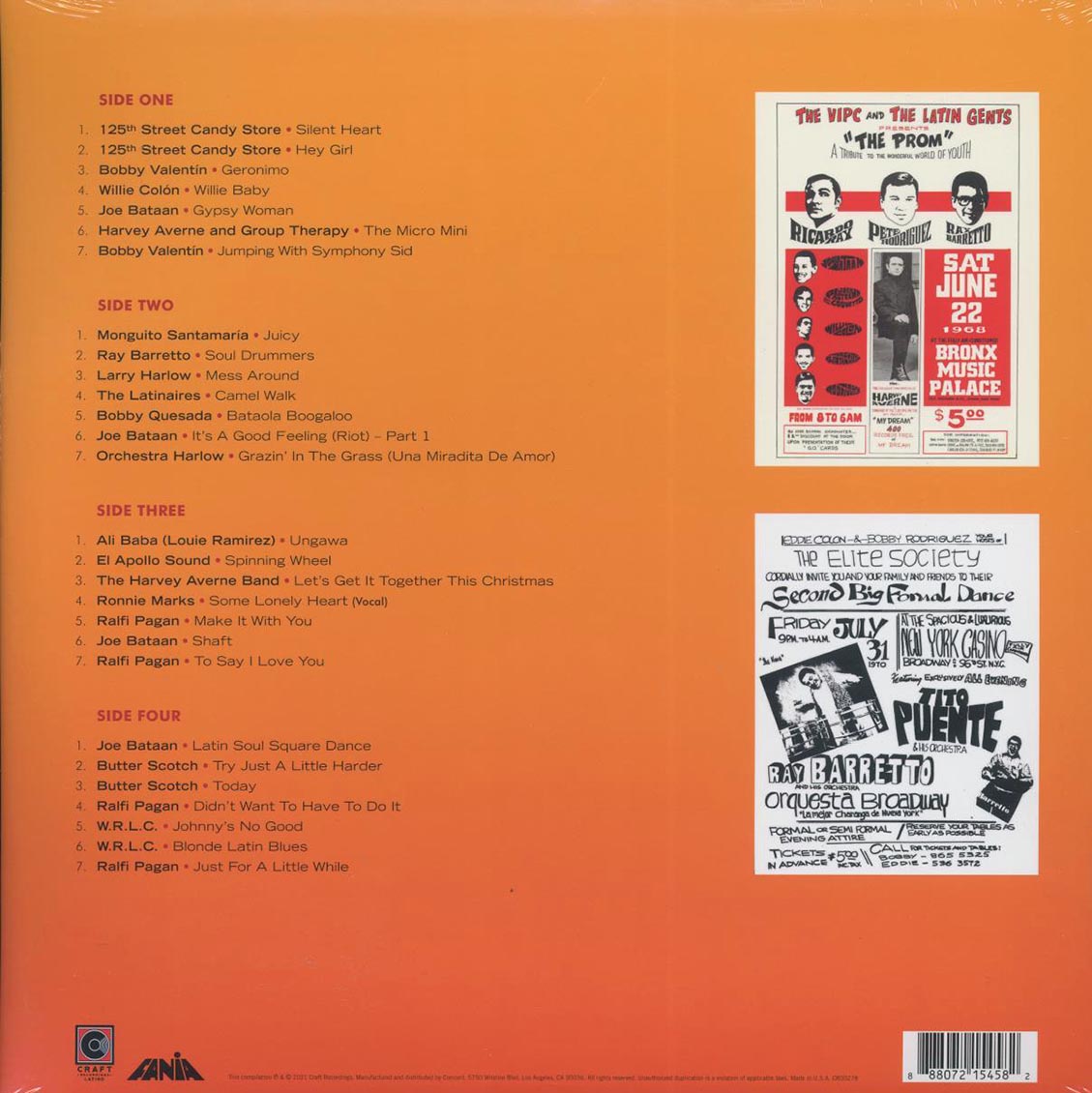 Ray Barretto, Joe Bataan, Bobby Valentin, Raffi Pagan, The Latinaires, Etc. - It's A Good, Good Feeling: The Latin Soul Of Fania Records The Singles