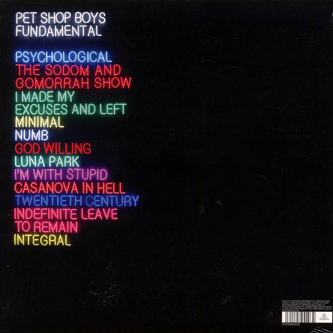 Pet Shop Boys - Fundamental