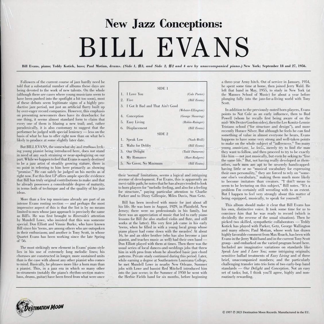Bill Evans - New Jazz Conceptions