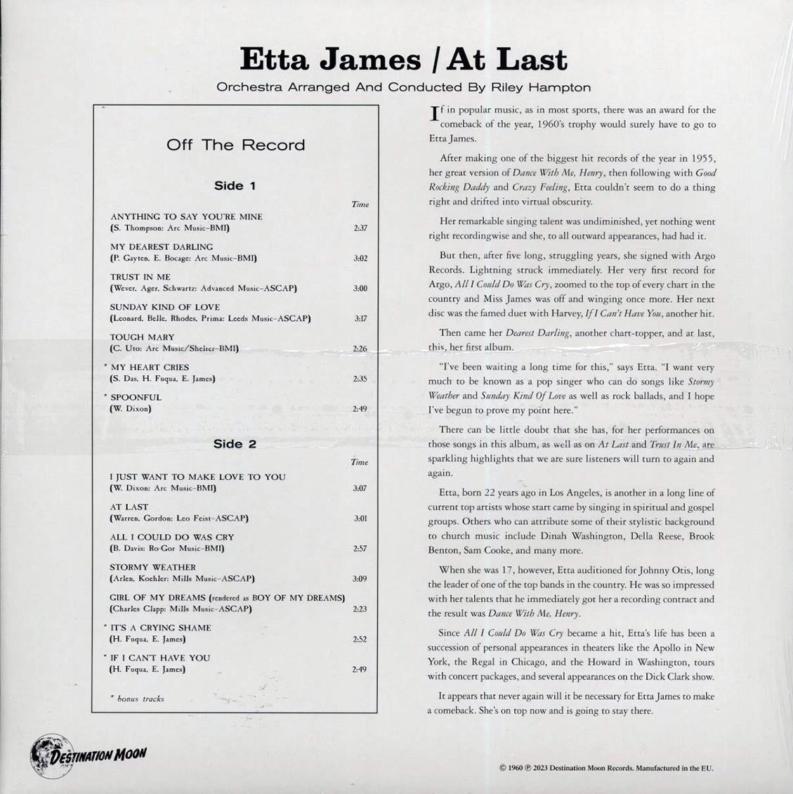 Etta James - At Last!
