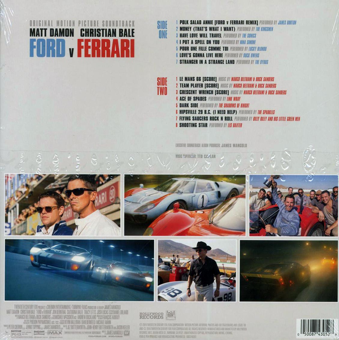Link Wray, The Byrds, The Sonics, Marco Beltrami, Buck Sanders, Etc. - Ford V Ferrari: Original Motion Picture Soundtrack