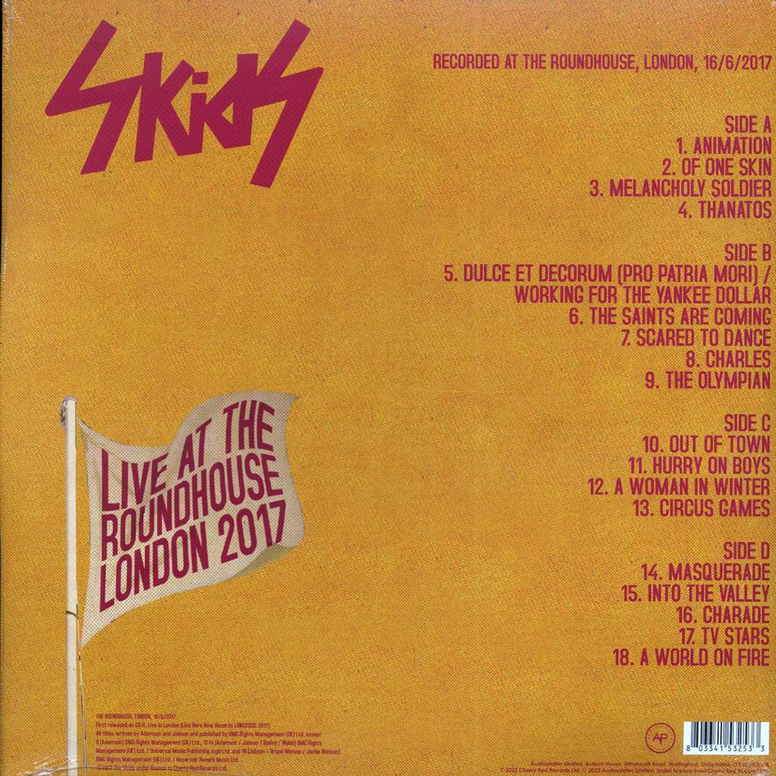 Skids - Live At Roundhouse London 2017